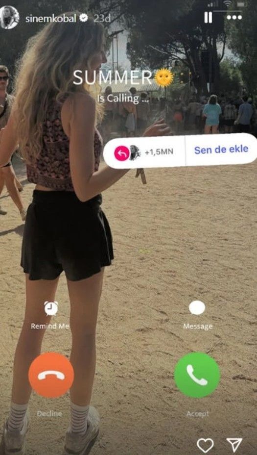 Ünlülerin bikinili 'Summer is calling' akımı sosyal medyayı salladı 9