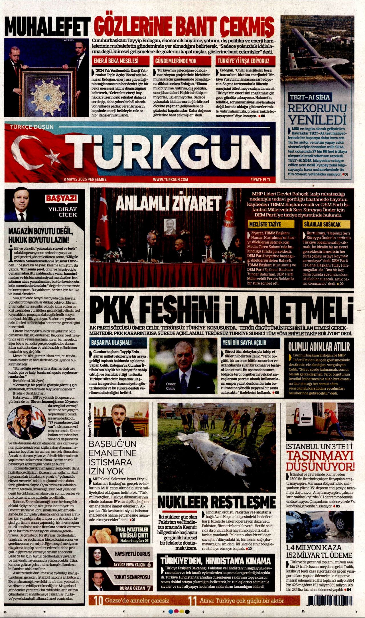 Hindistan-Pakistan gerilimi gazete manşetlerinde! 25 dakikalık nükleer kabus dünyanın yüreğini ağzına getirdi 8