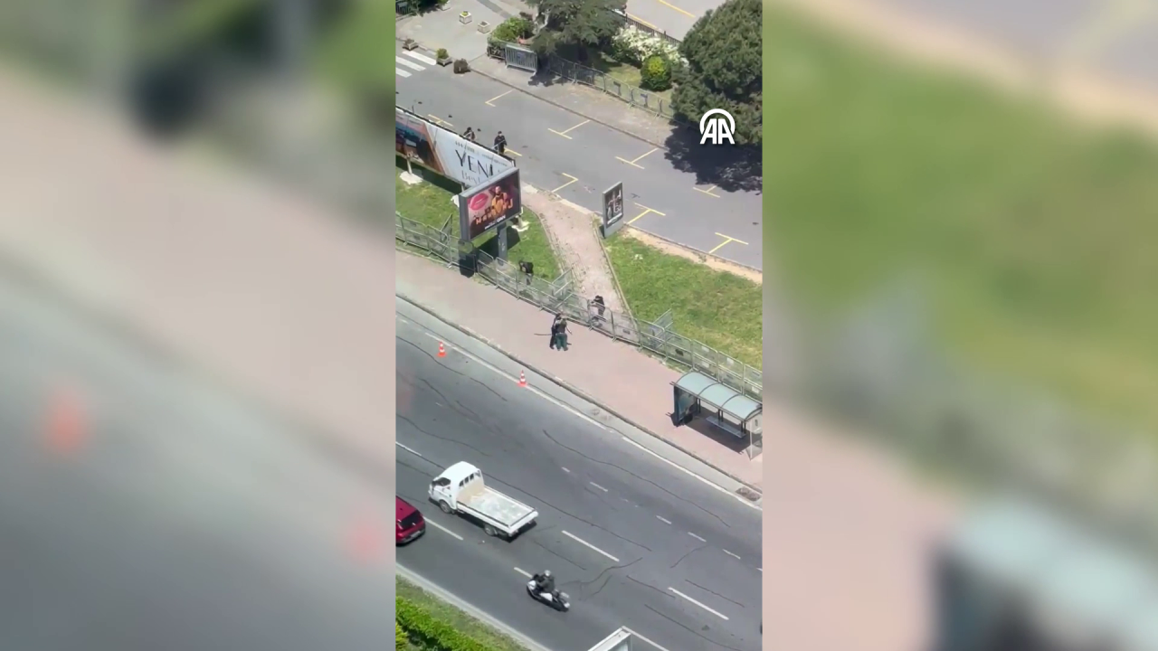 İsrail Başkonsolosluğu önünde silah sesleri! Havaya ateş açıldı! İşte ilk sözleri... 1
