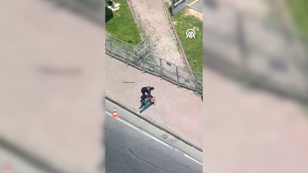 İsrail Başkonsolosluğu önünde silah sesleri! Havaya ateş açıldı! İşte ilk sözleri... 7