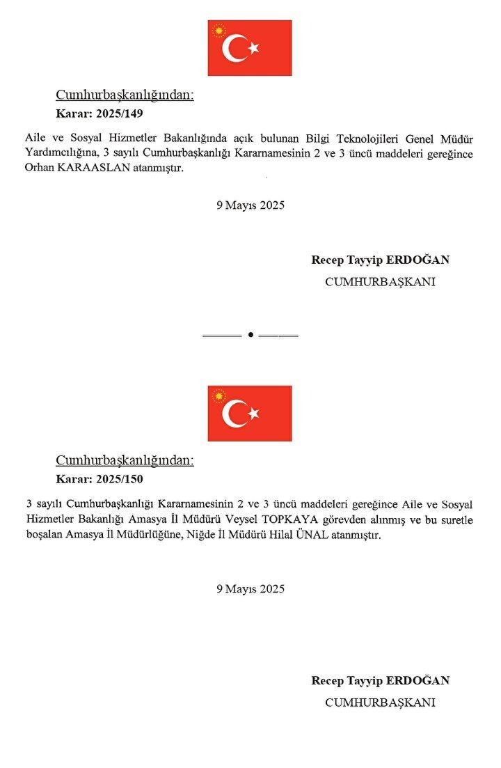 Yeni Zelanda ve Tayland’a yeni büyükelçi! Önemli atamalar Resmi Gazete’de! 4