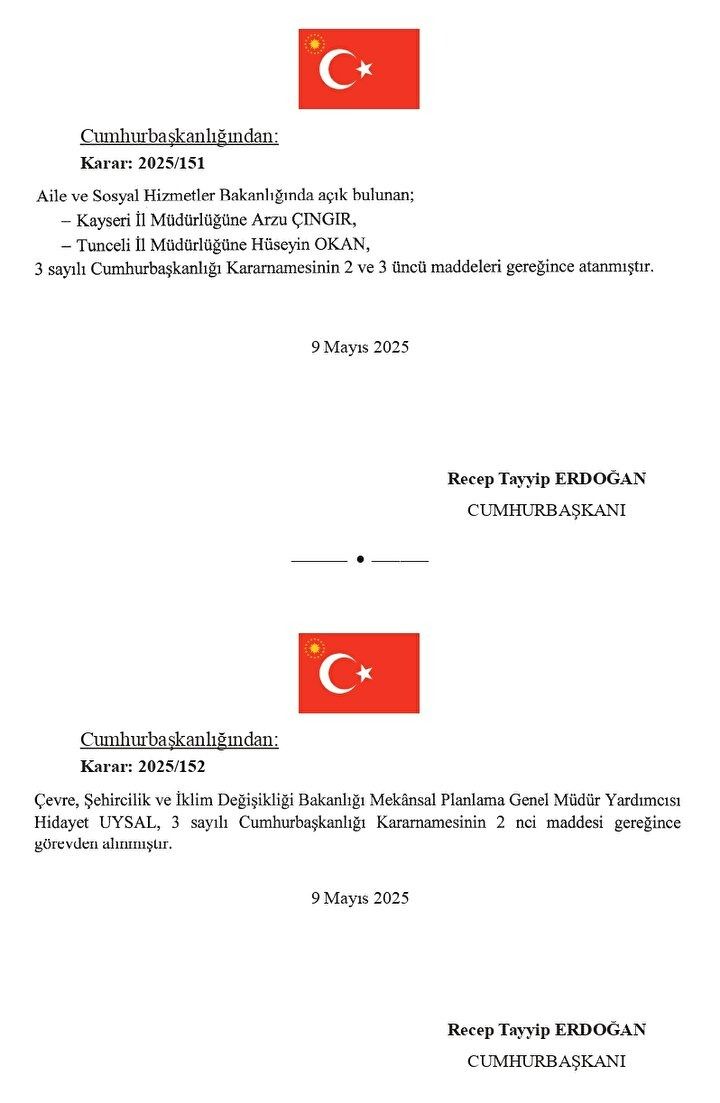 Yeni Zelanda ve Tayland’a yeni büyükelçi! Önemli atamalar Resmi Gazete’de! 5