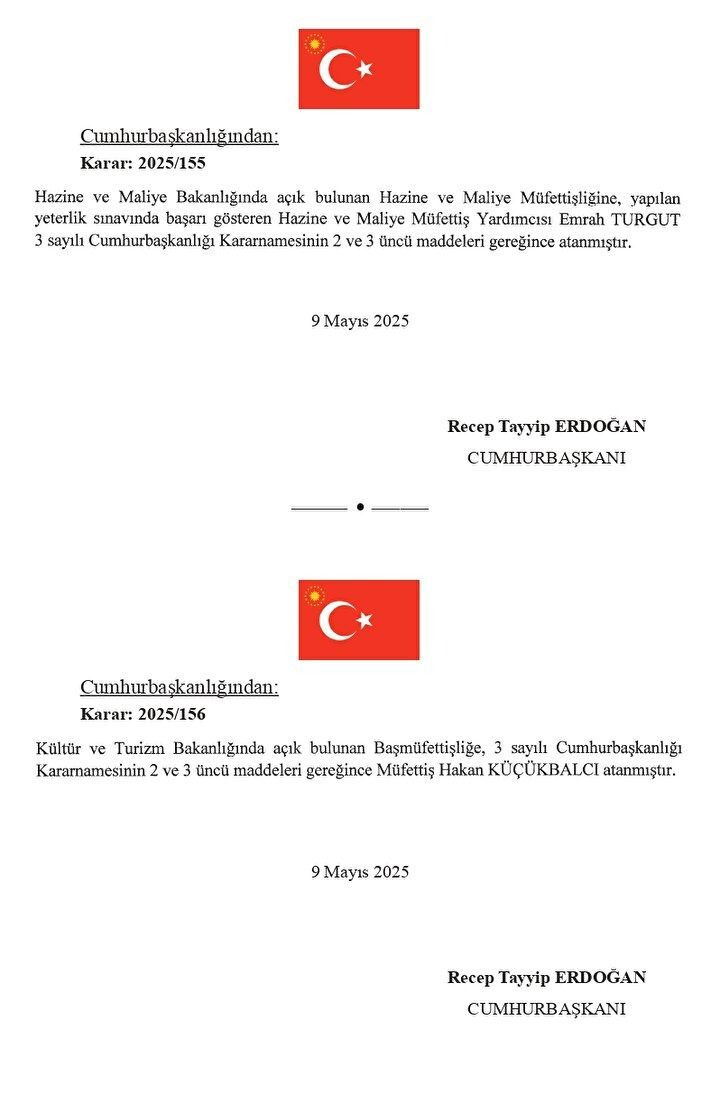 Yeni Zelanda ve Tayland’a yeni büyükelçi! Önemli atamalar Resmi Gazete’de! 7