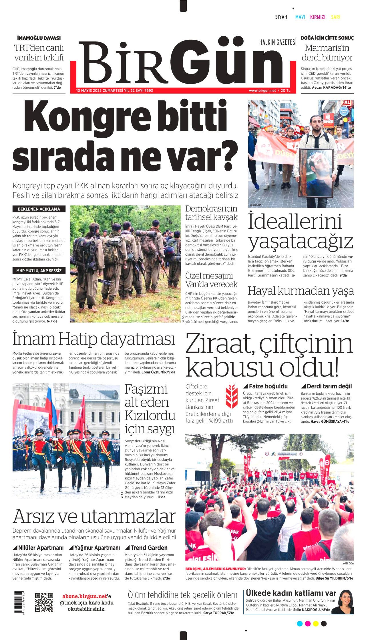 50 yıllık kanlı dönemin sonu manşetlerde! PKK silah bırakıyor 23