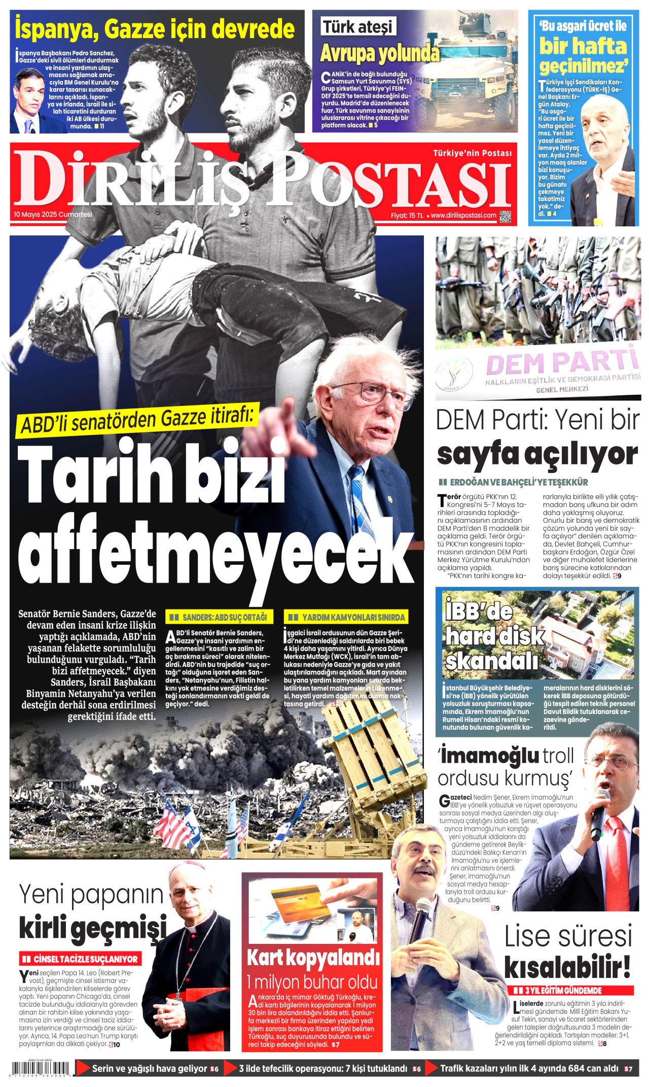 50 yıllık kanlı dönemin sonu manşetlerde! PKK silah bırakıyor 22