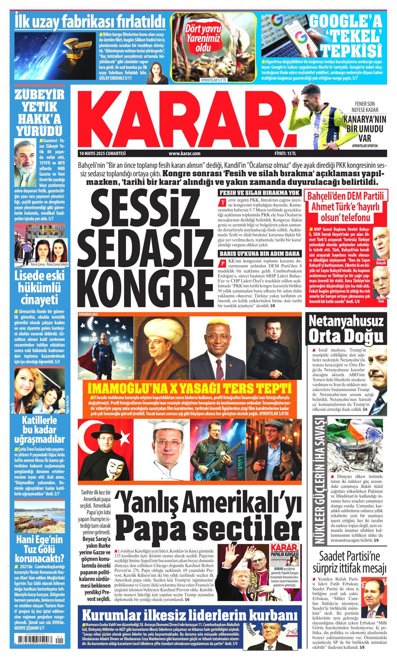50 yıllık kanlı dönemin sonu manşetlerde! PKK silah bırakıyor 10