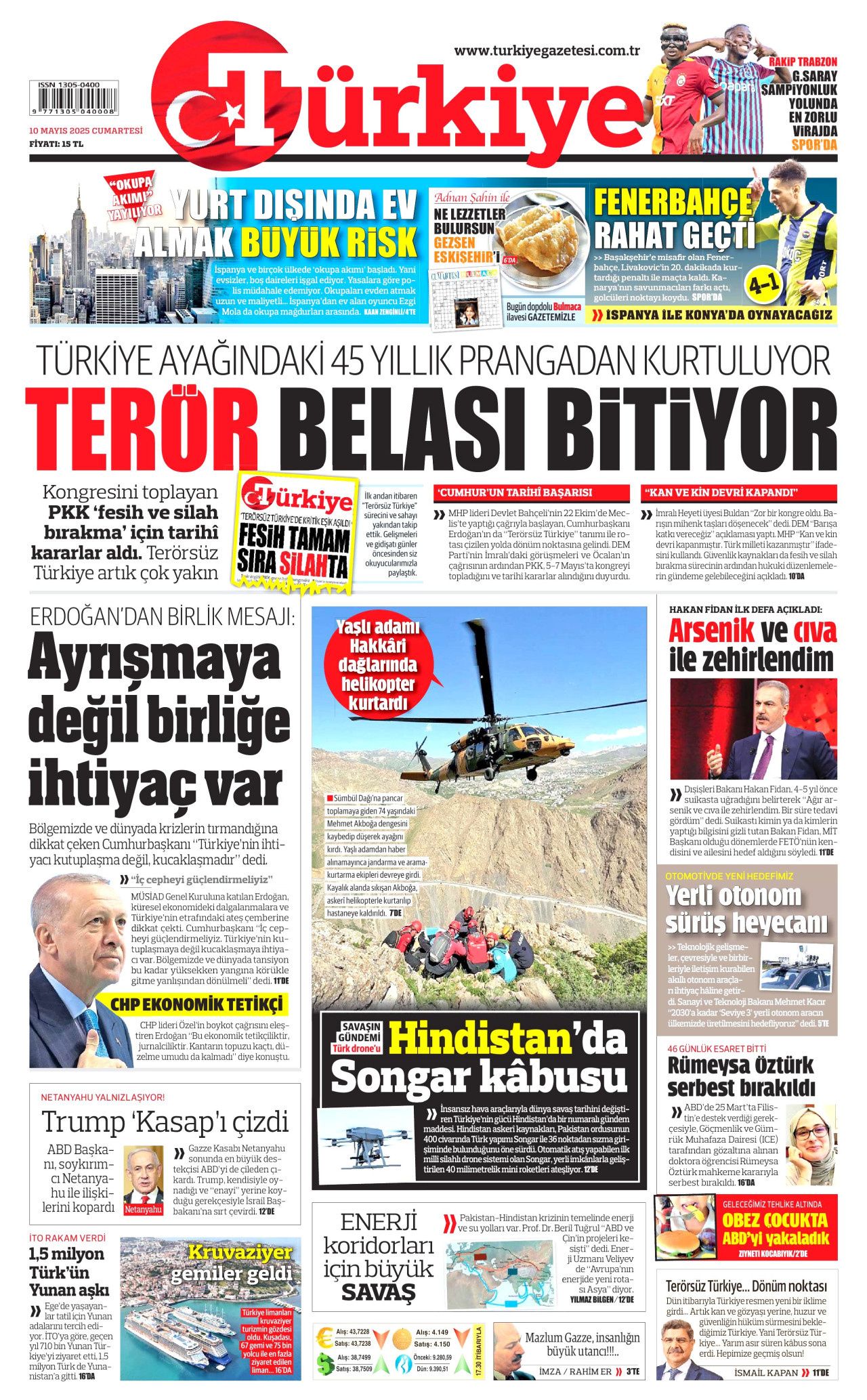 50 yıllık kanlı dönemin sonu manşetlerde! PKK silah bırakıyor 2