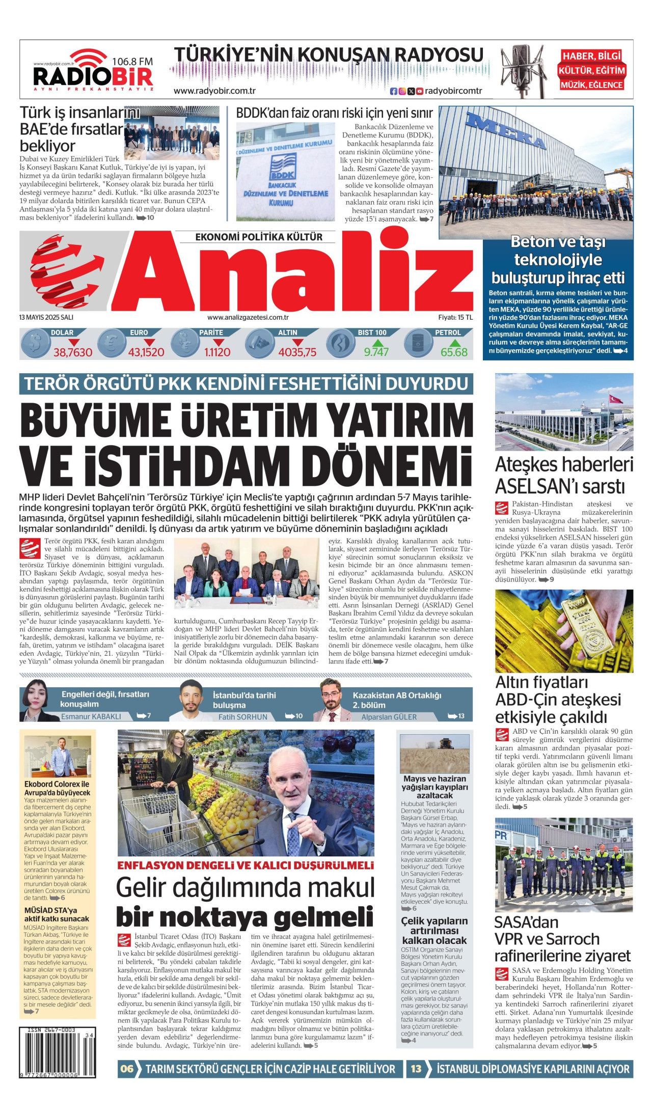 50 yıllık terör devri kapandı! PKK 4 aşamada tasfiye edilecek... Tarihi fesih kararı gazete manşetlerinde! 19