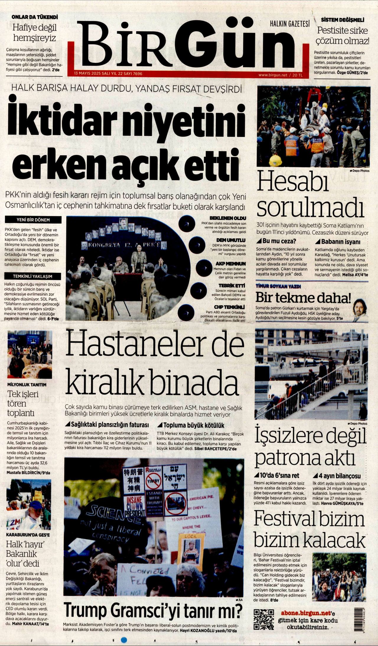 50 yıllık terör devri kapandı! PKK 4 aşamada tasfiye edilecek... Tarihi fesih kararı gazete manşetlerinde! 23