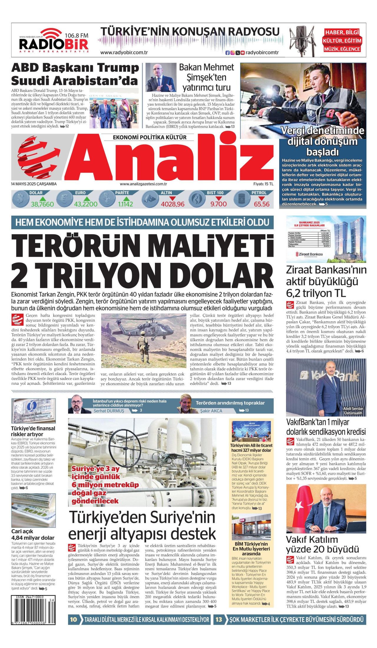 Planlar yapıldı... Terörsüz Türkiye için en kritik iş MİT'te! Bugünün gazete manşetleri 19