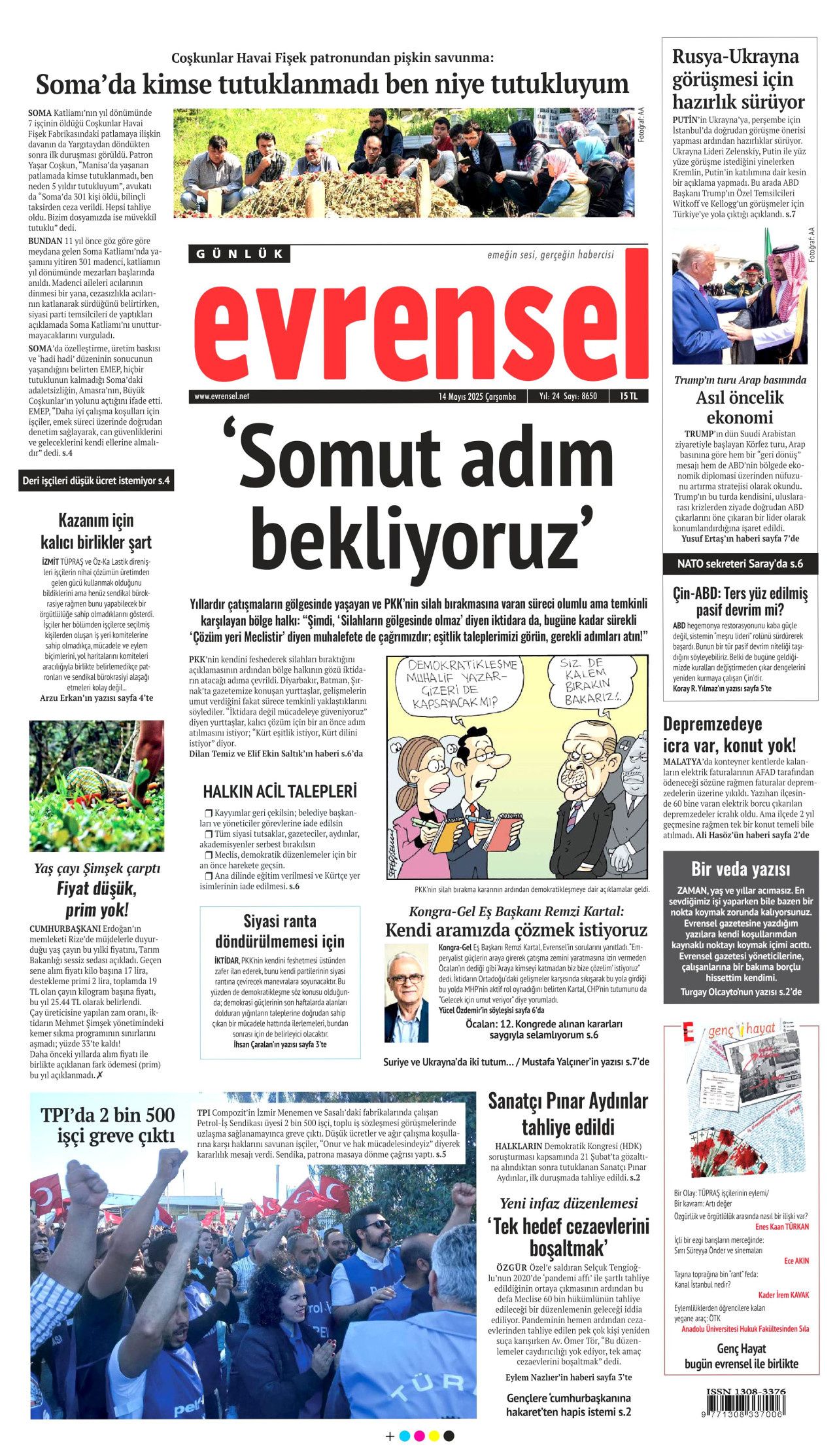 Planlar yapıldı... Terörsüz Türkiye için en kritik iş MİT'te! Bugünün gazete manşetleri 12