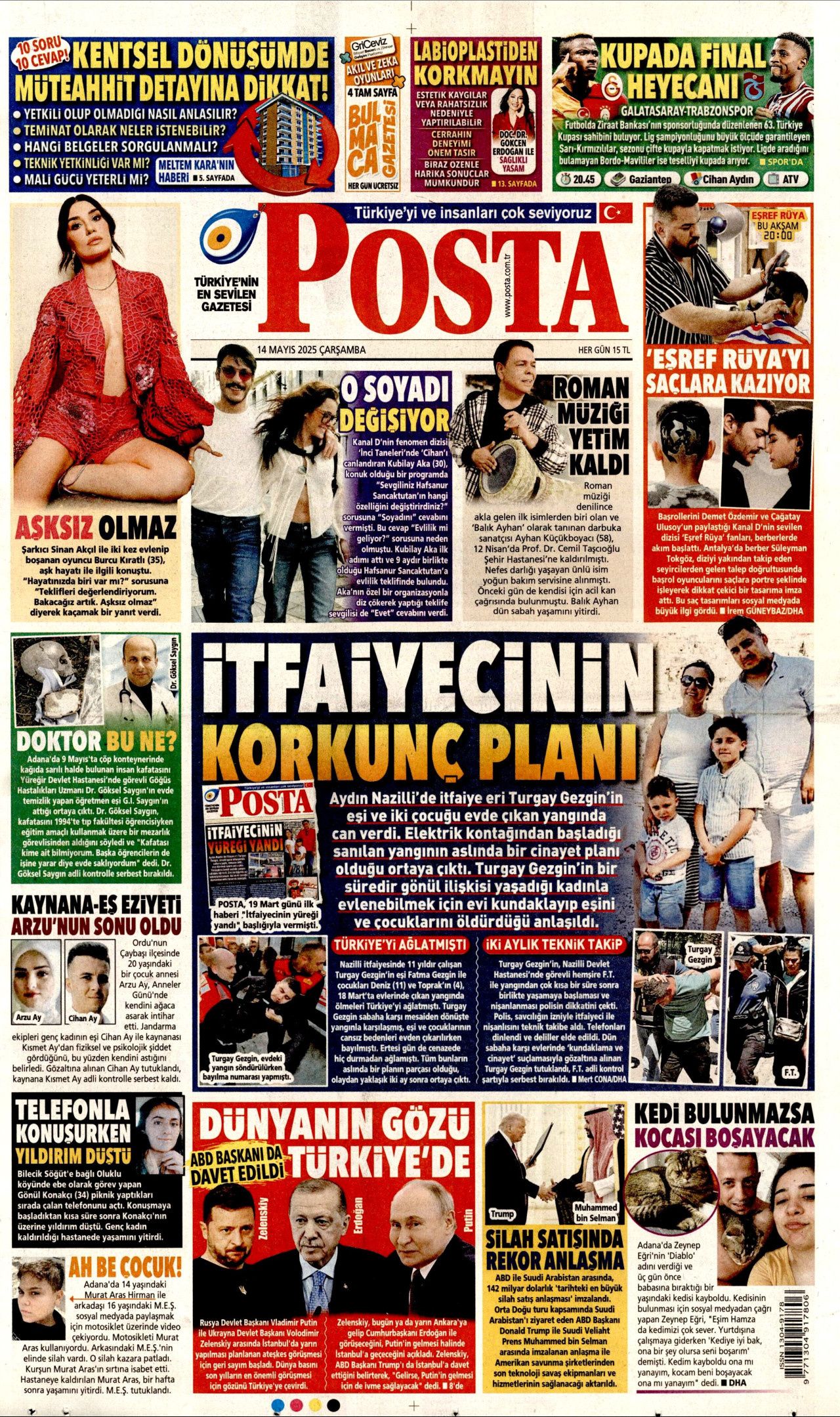 Planlar yapıldı... Terörsüz Türkiye için en kritik iş MİT'te! Bugünün gazete manşetleri 17