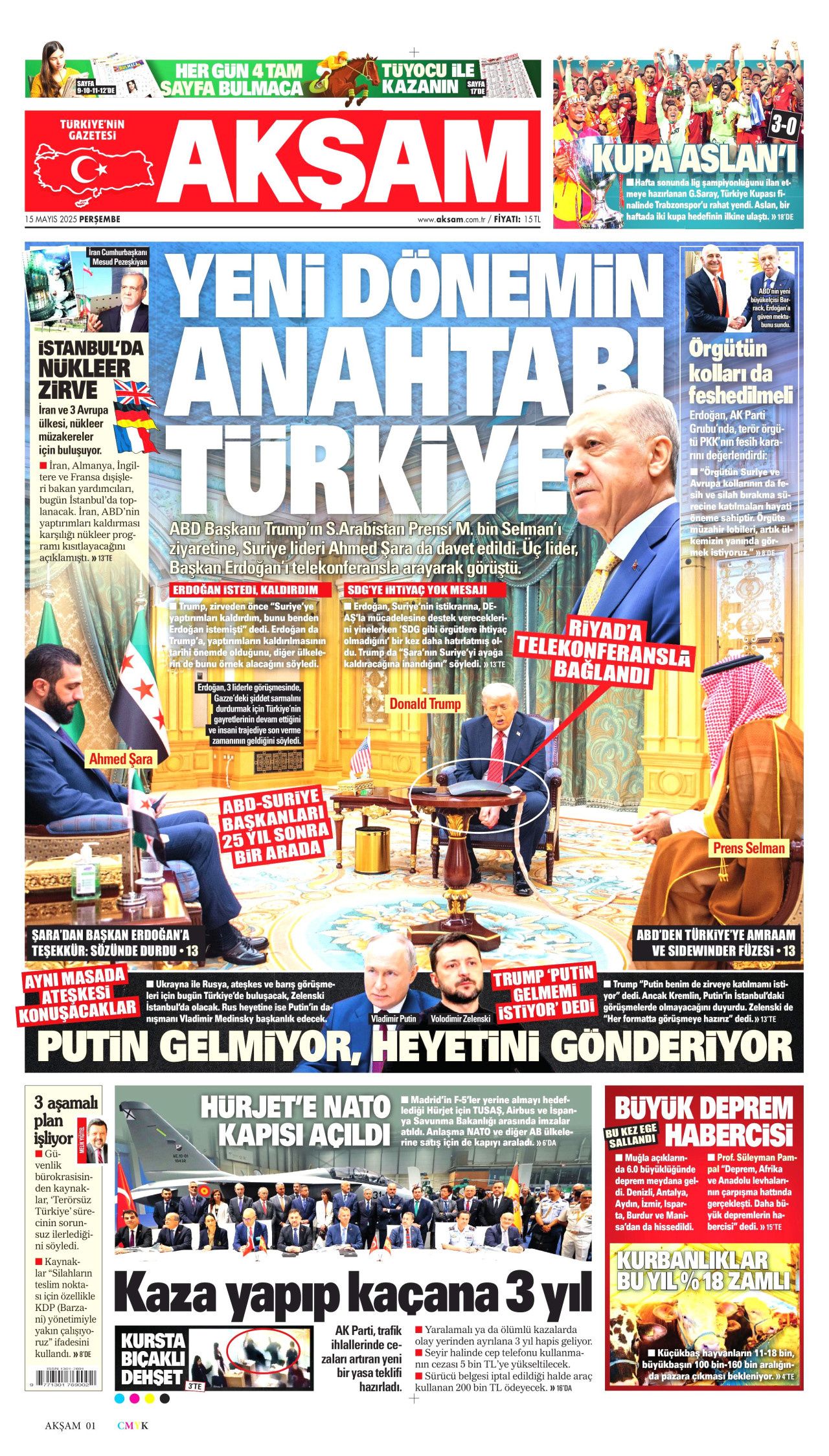 Dünya siyasetine Erdoğan damgası! Dün Suriye bugün Rusya-Ukrayna... 9
