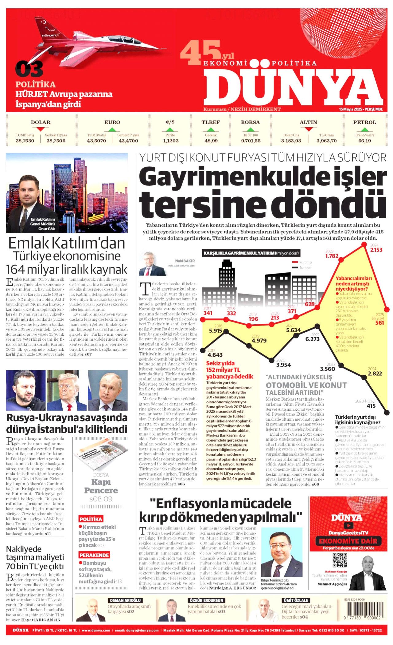 Dünya siyasetine Erdoğan damgası! Dün Suriye bugün Rusya-Ukrayna... 23