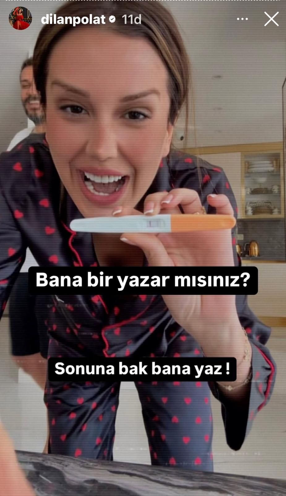 Dilan Polat hamile! Test sonucunu paylaştı, iki çizgiyi görünce şaşkına döndü 9