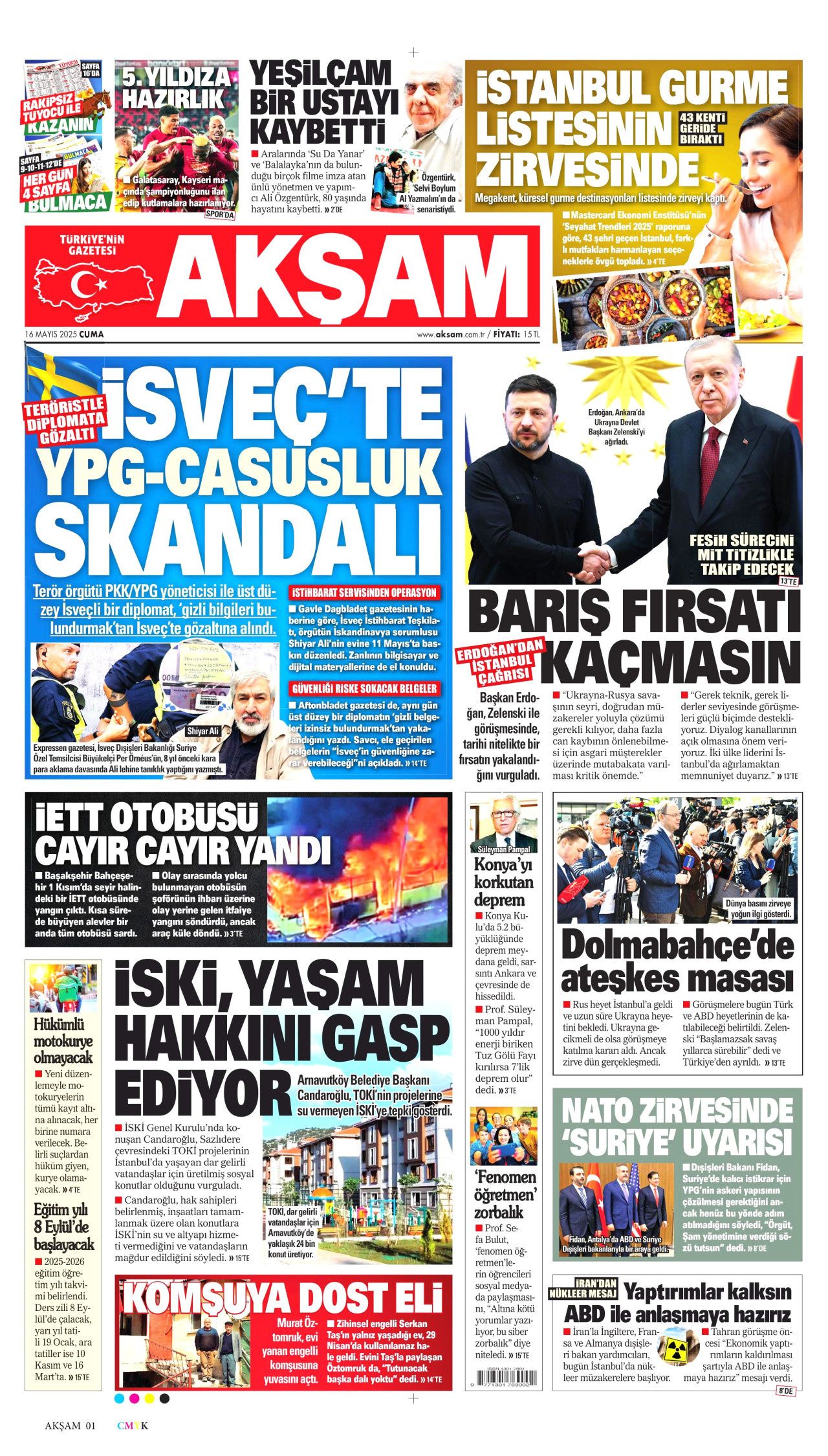 Dolmabahçe satrancı: Dünya bugünkü görüşmelere odaklandı! 11