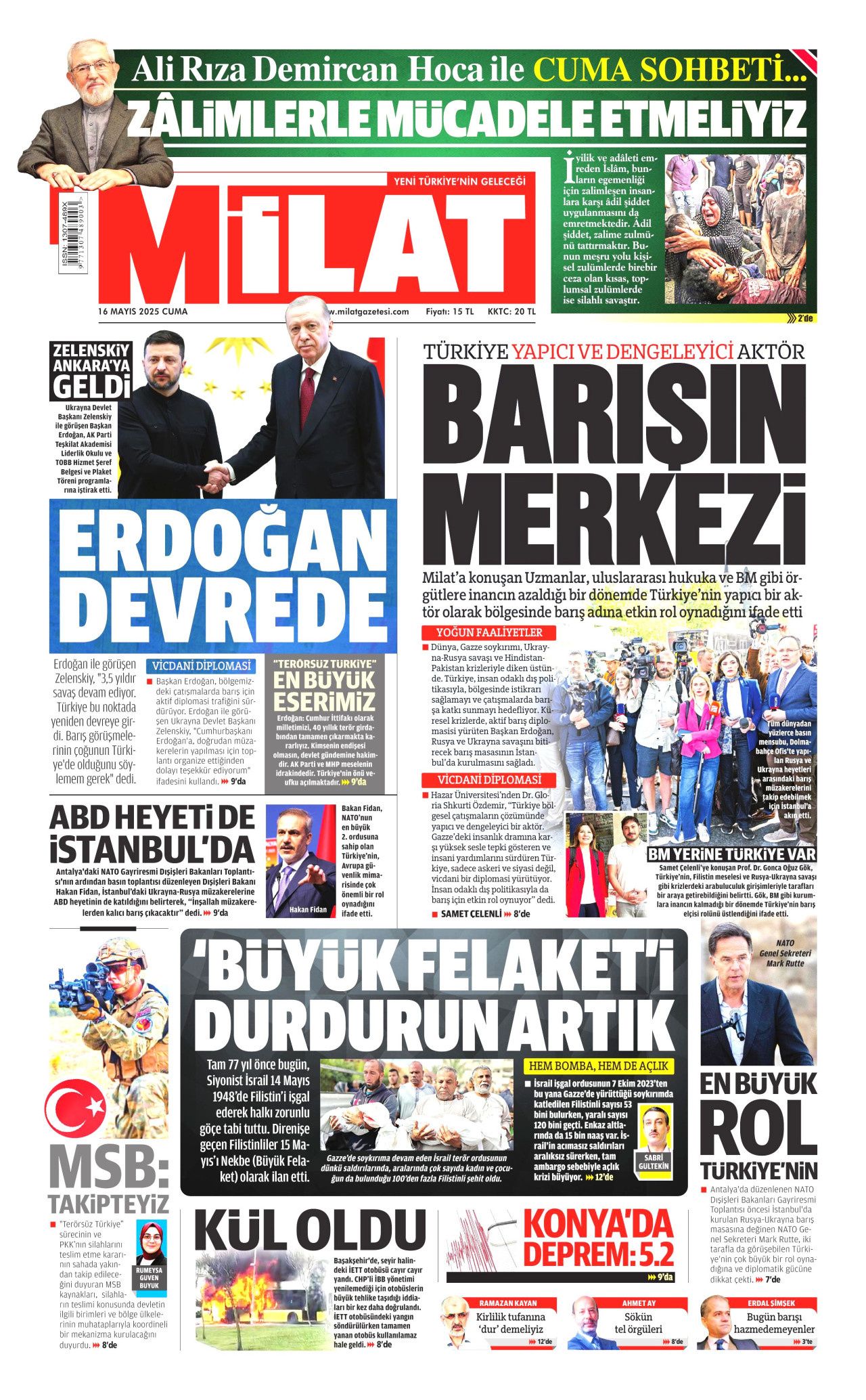 Dolmabahçe satrancı: Dünya bugünkü görüşmelere odaklandı! 15