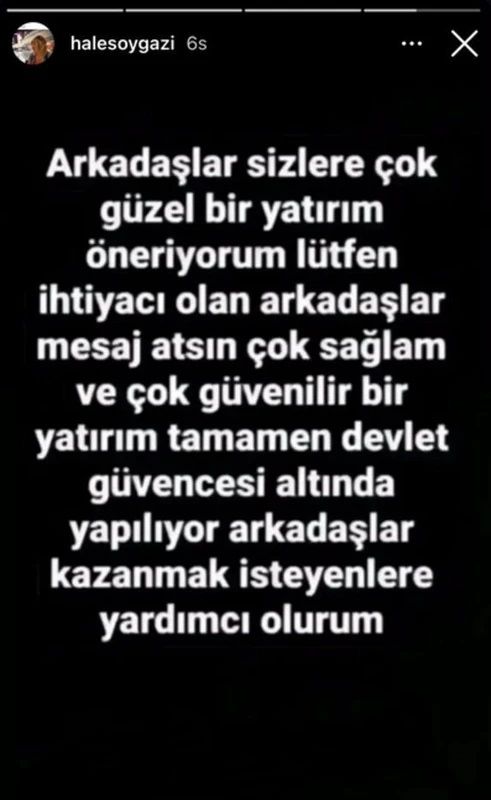 Dolandırıcıların yeni hedefi Hale Soygazi oldu 2