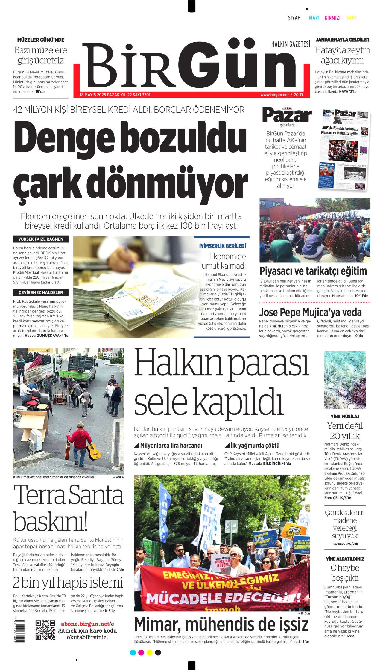 Cumhurbaşkanı Erdoğan'dan 30 milyar dolarlık doğalgaz müjdesi! 18 Mayıs Pazar gazete manşetleri... 21