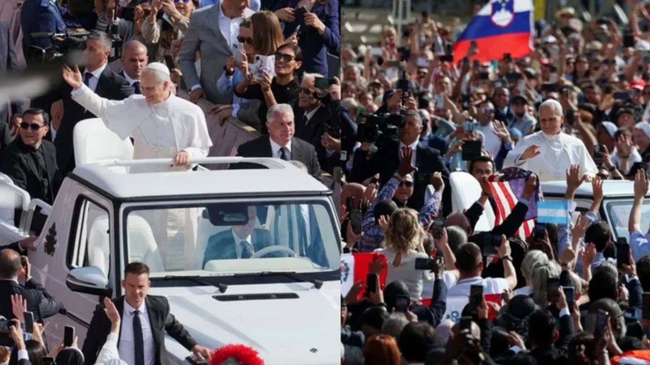 Papa 14. Leo yüzüğü taktı, yemin etti, Gazze'yi yine unutmadı! Törene Türkiye'den Bakan Ersoy katıldı 6