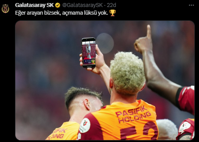 Galatasaray'da şampiyonluk yüklendi! Fenerbahçe ve Beşiktaş'a peş peşe gönderme... 6