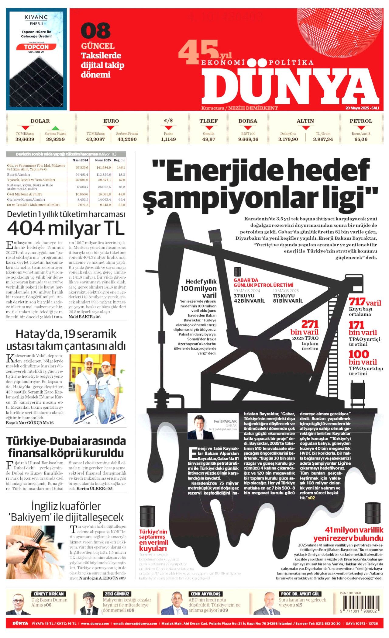 Gençler üretim için dağa çıktı! Yeni keşif: 41 milyon varil 21