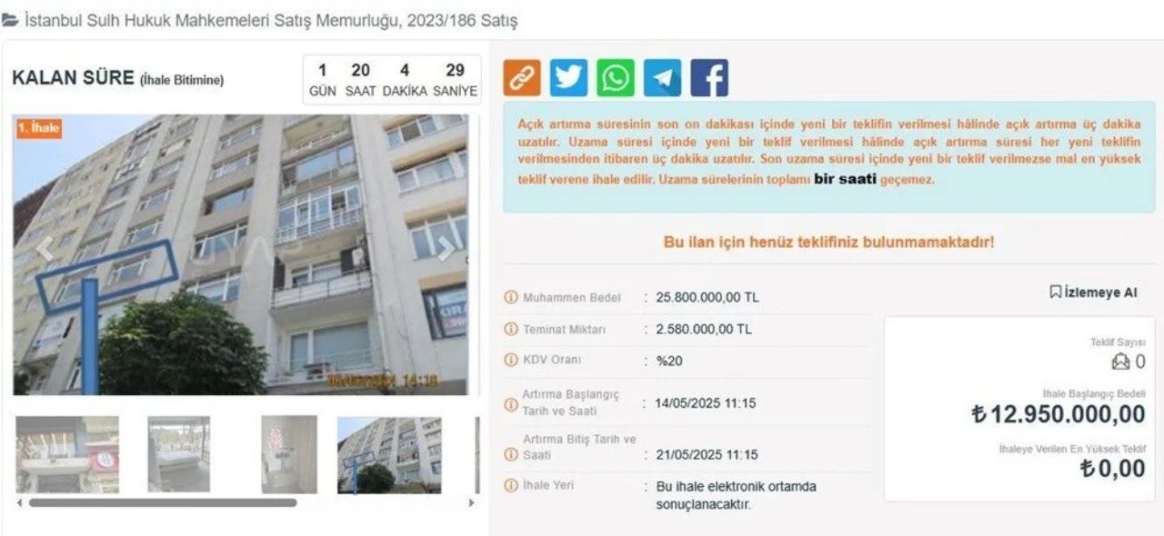 Yarı fiyatına ev sahibi olma imkanı! İcralı konut ihaleleri başladı 12