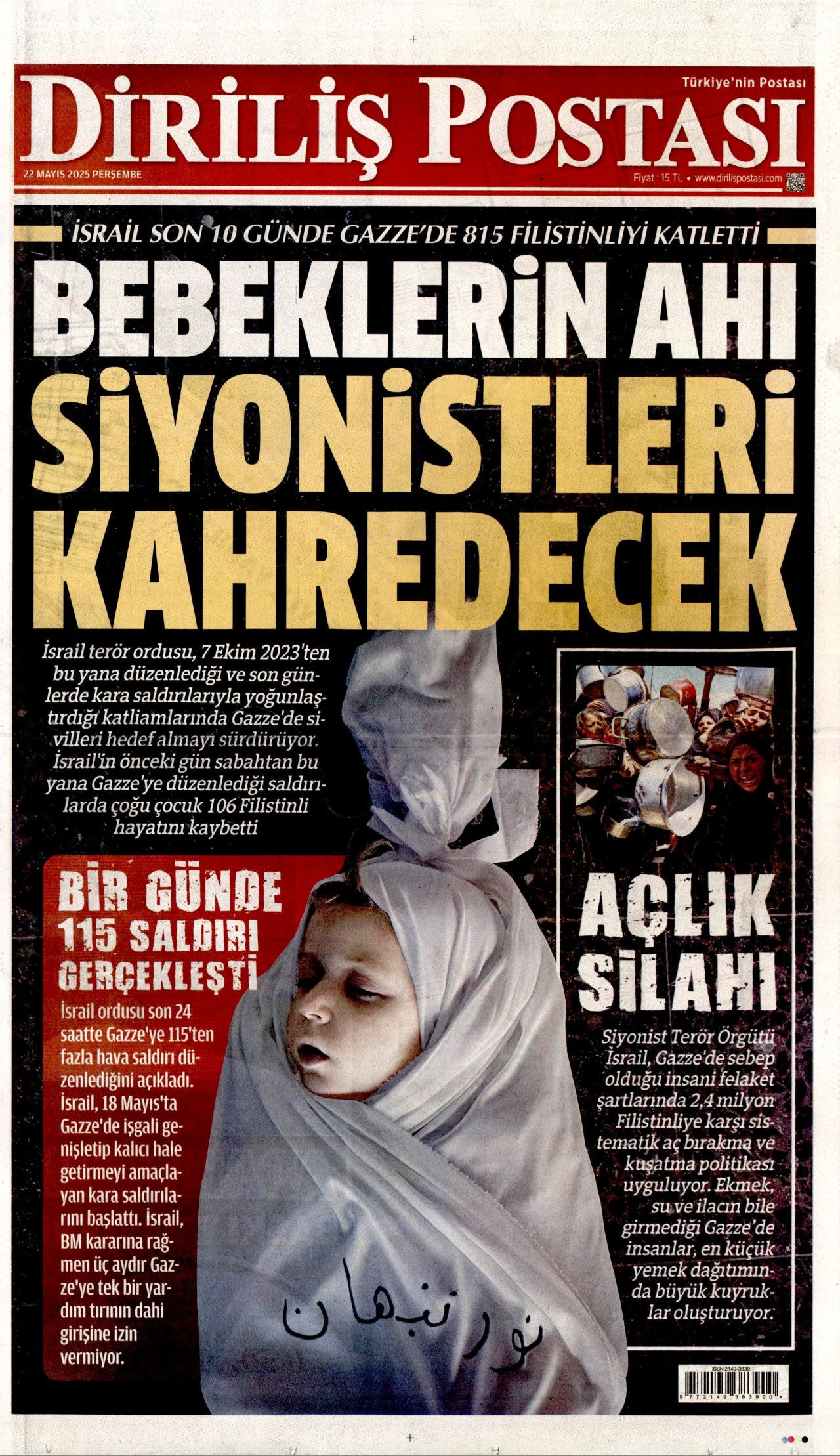 İsrail, açlığı silah olarak kullanıyor! Katilin oyununu BM ifşa etti... 23