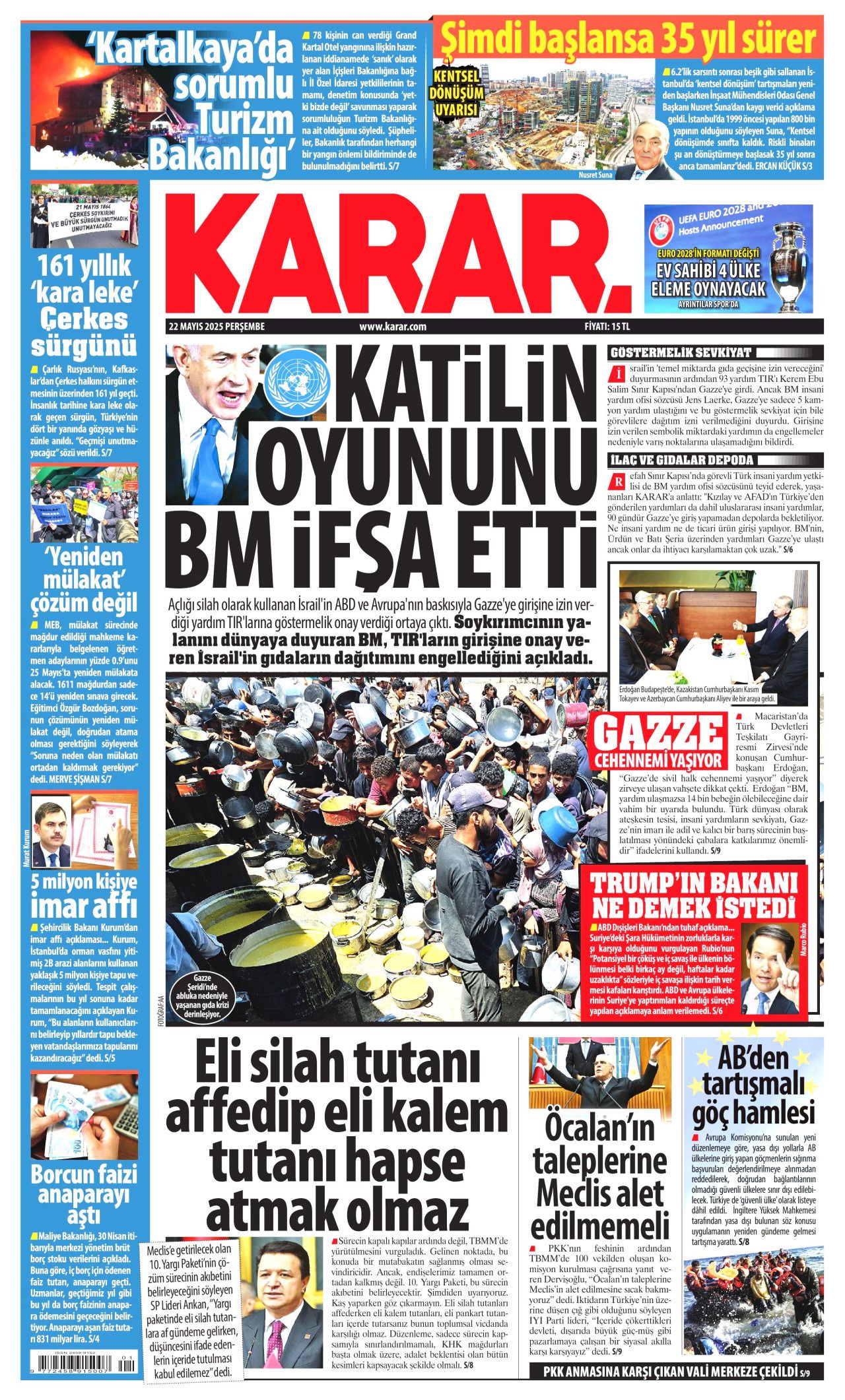İsrail, açlığı silah olarak kullanıyor! Katilin oyununu BM ifşa etti... 1