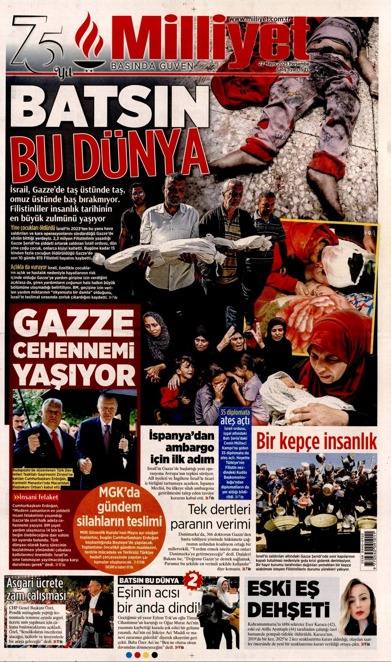 İsrail, açlığı silah olarak kullanıyor! Katilin oyununu BM ifşa etti... 11