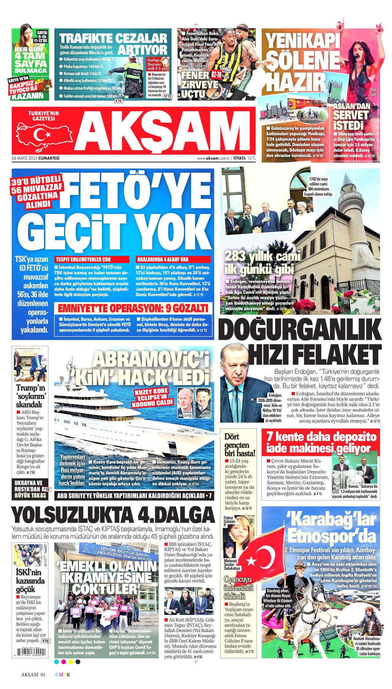 Bu tefeciyle ne işin var? İmamoğlu hisselerini 520 bin dolara devretmiş... Bugünün gazete manşetleri 10
