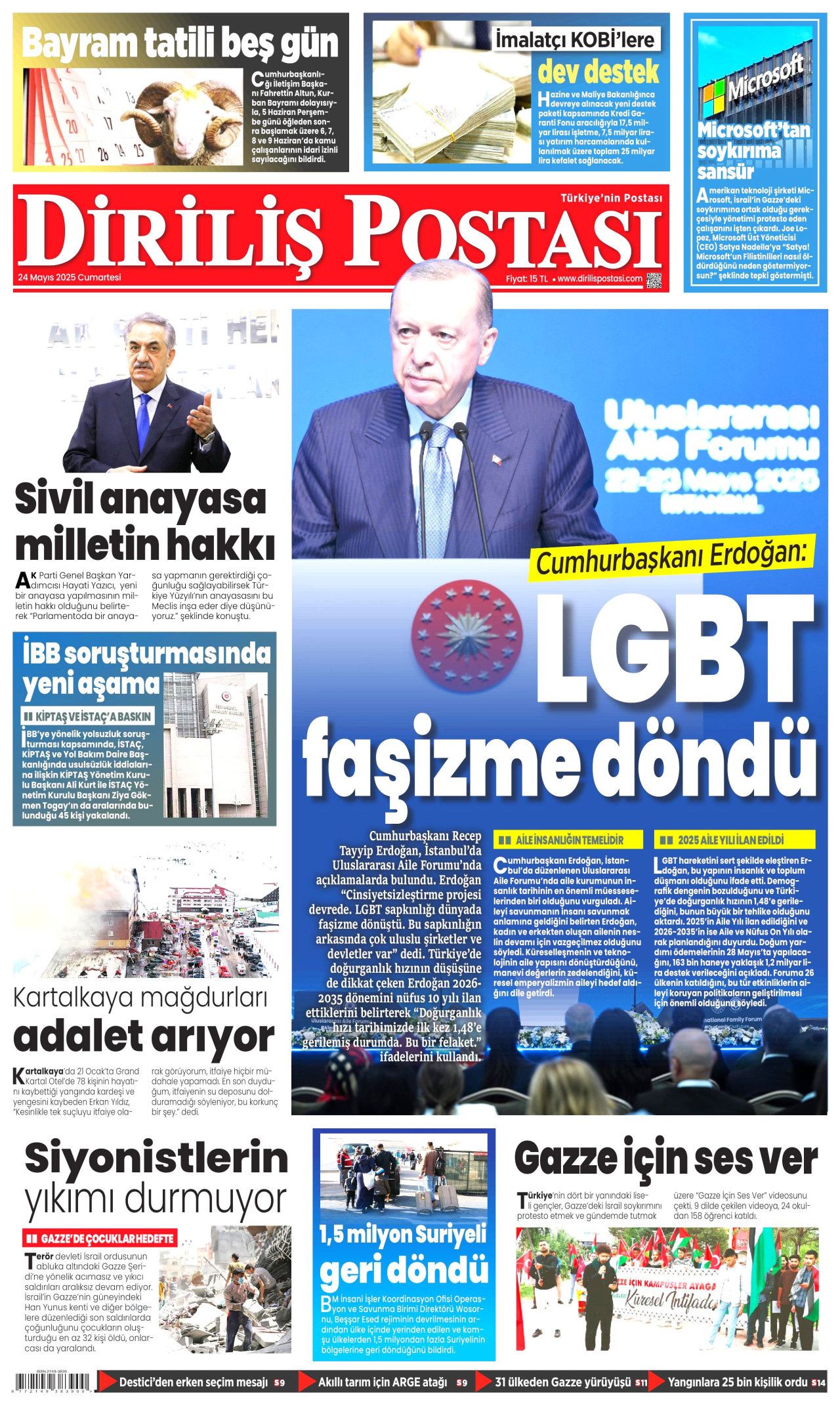 Bu tefeciyle ne işin var? İmamoğlu hisselerini 520 bin dolara devretmiş... Bugünün gazete manşetleri 22