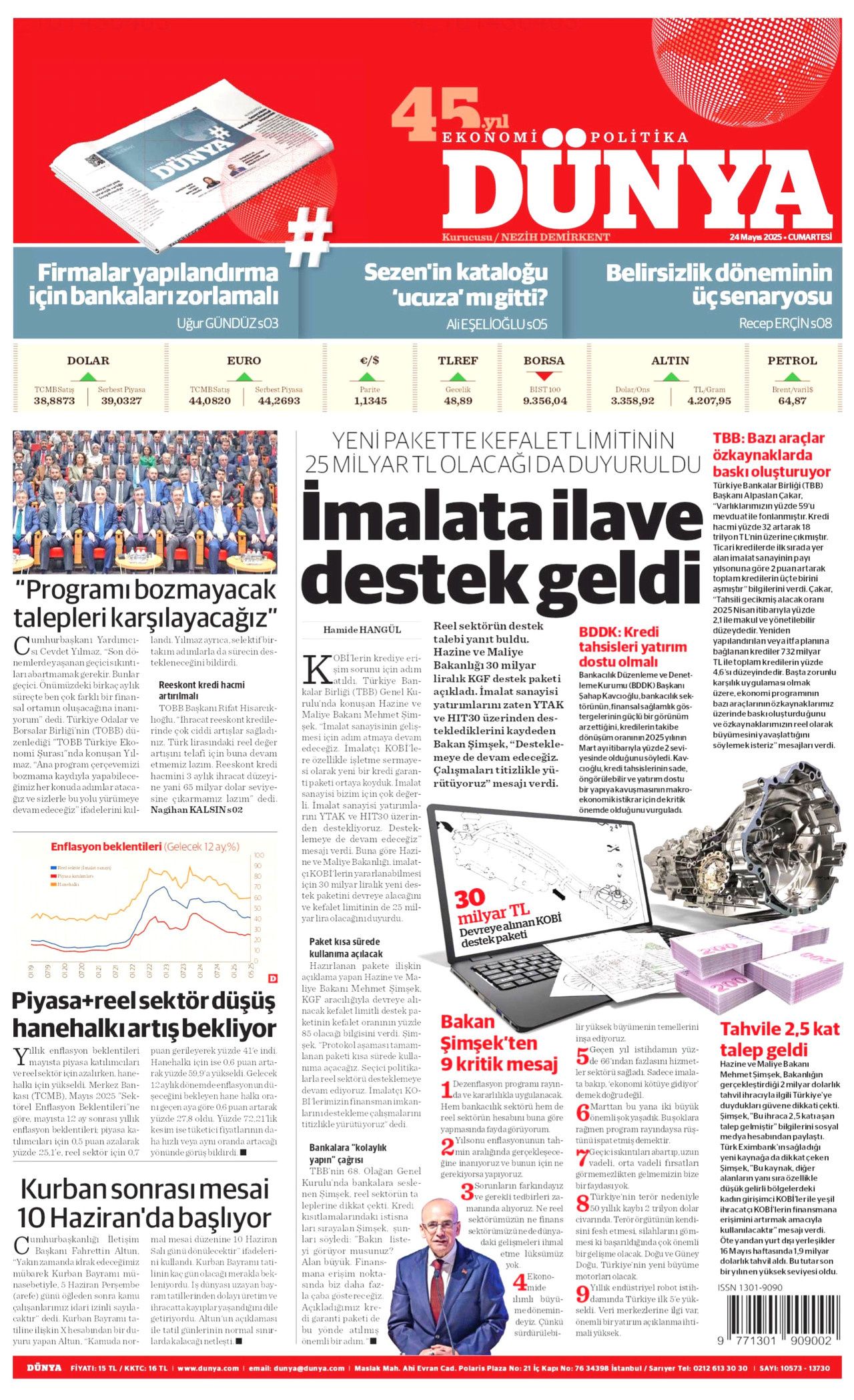 Bu tefeciyle ne işin var? İmamoğlu hisselerini 520 bin dolara devretmiş... Bugünün gazete manşetleri 21