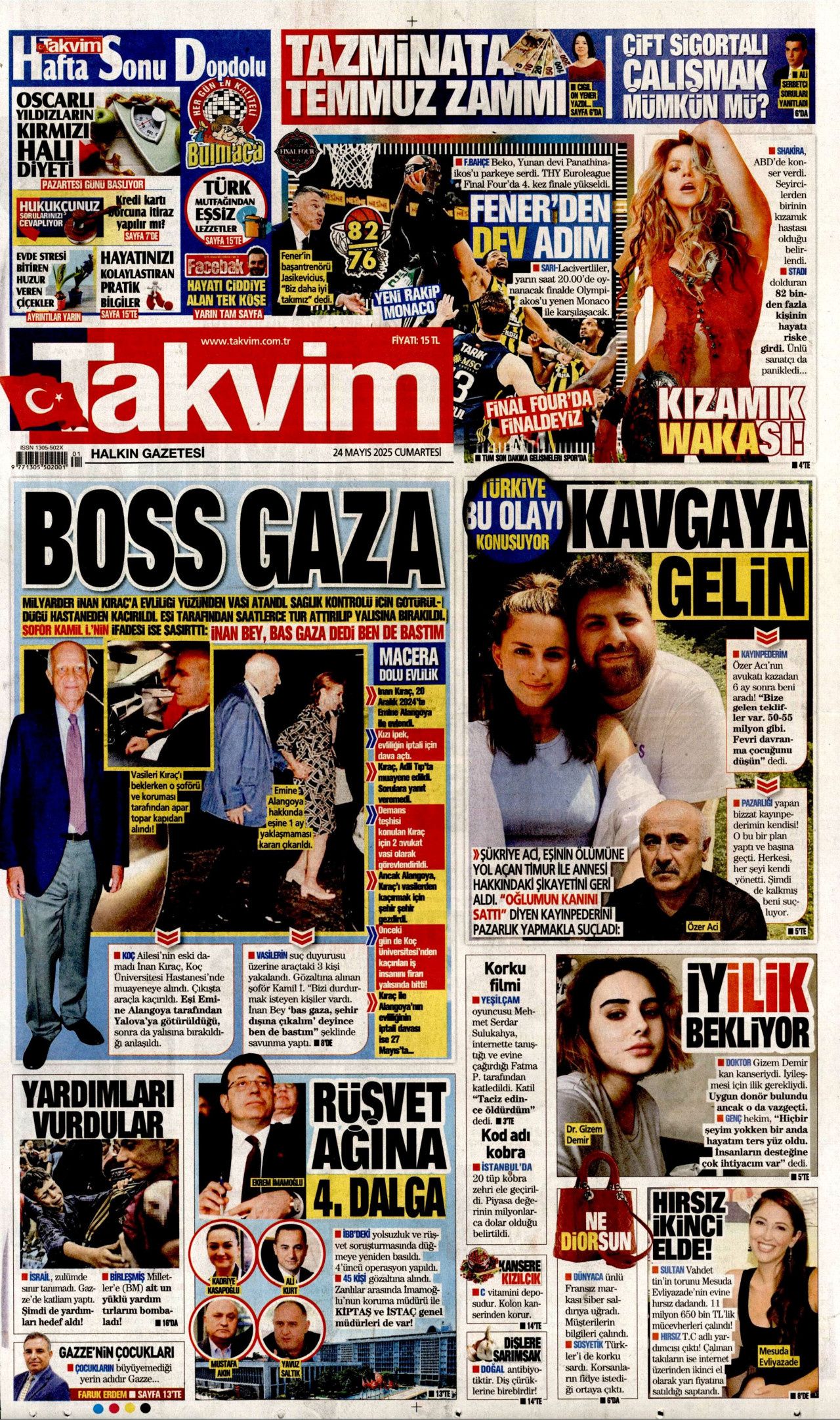 Bu tefeciyle ne işin var? İmamoğlu hisselerini 520 bin dolara devretmiş... Bugünün gazete manşetleri 14