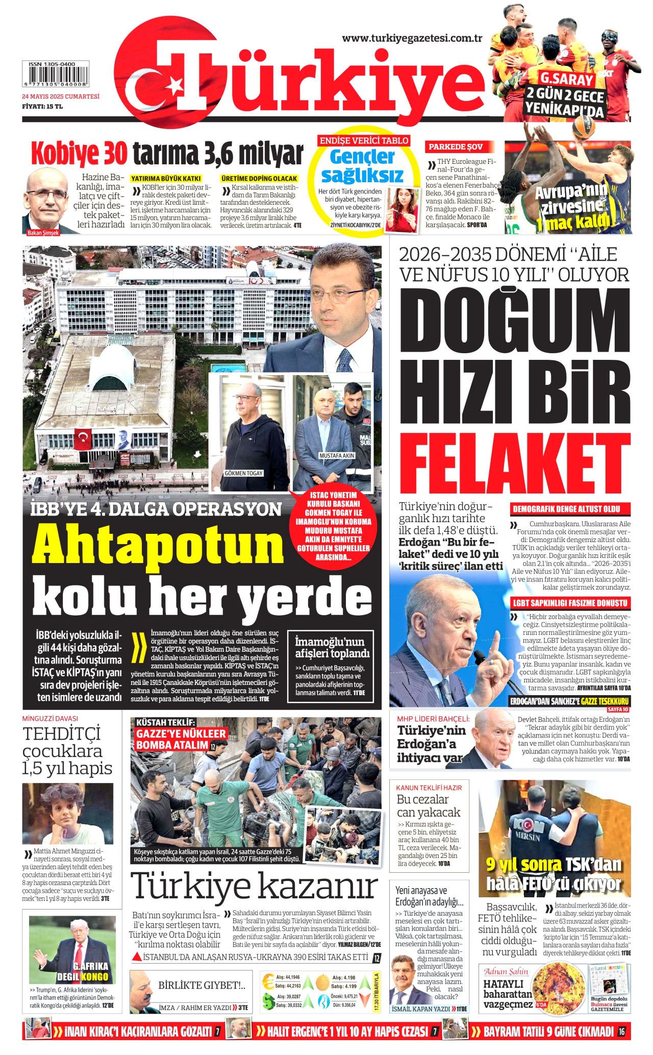 Bu tefeciyle ne işin var? İmamoğlu hisselerini 520 bin dolara devretmiş... Bugünün gazete manşetleri 6