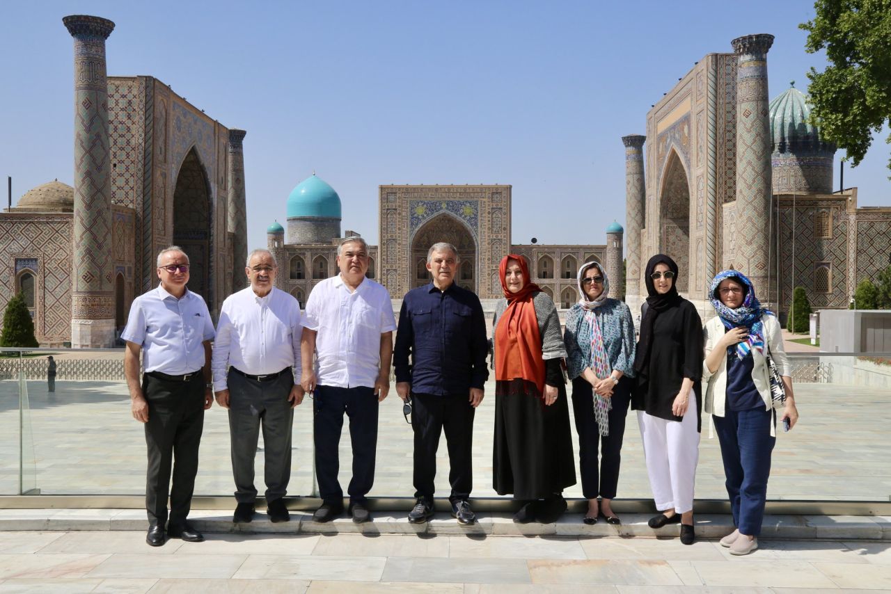 Uzun süredir gözlerden uzaktaydı... Abdullah Gül emeklilikte “Altın Çağ” turuna çıktı! Orta Asya çıkarmasından dikkat çeken kareler 2