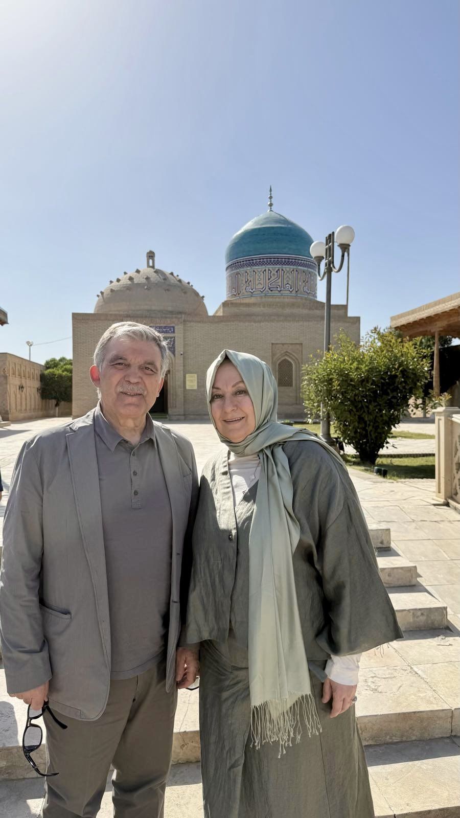 Uzun süredir gözlerden uzaktaydı... Abdullah Gül emeklilikte “Altın Çağ” turuna çıktı! Orta Asya çıkarmasından dikkat çeken kareler 5