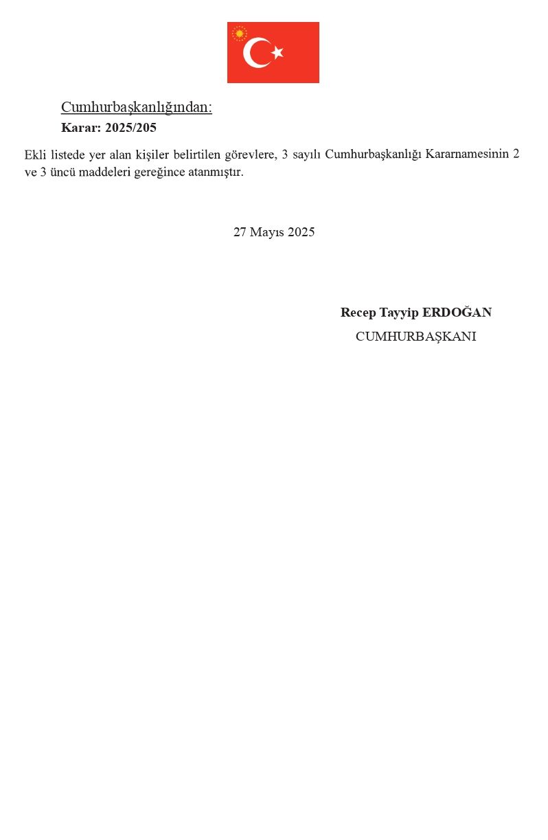 Resmi Gazete yayımlandı! İki ile yeni vali ataması! 4