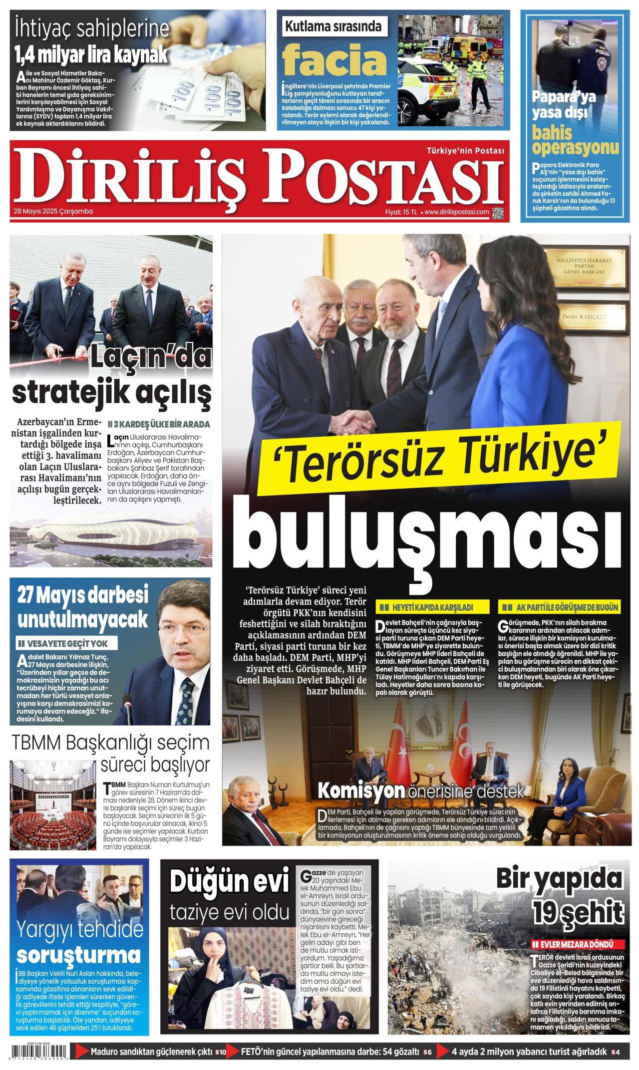 Kırmızı Yalı'dan gözaltına... Papara sahibine çete suçlaması! Bugünün gazete manşetleri... 23
