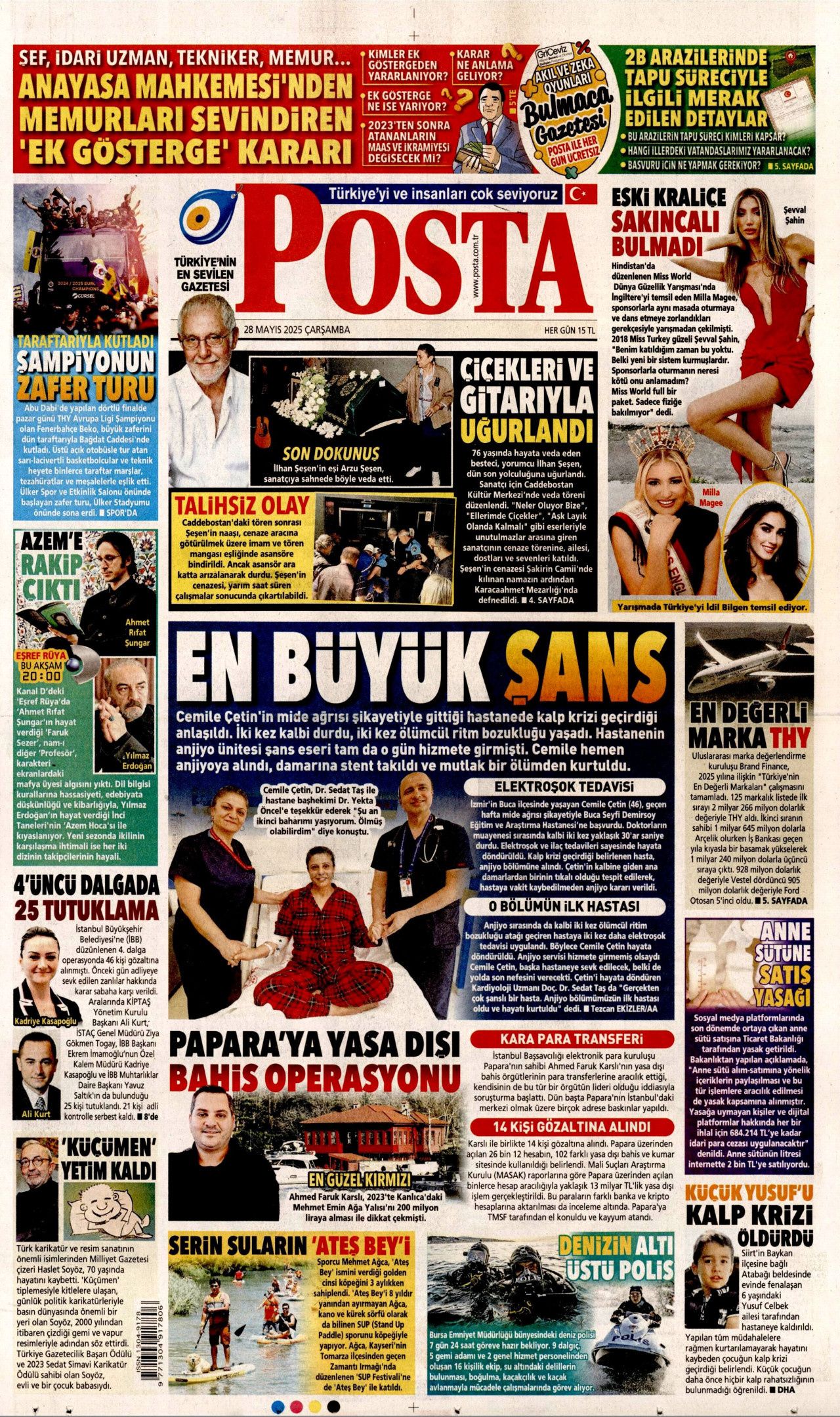 Kırmızı Yalı'dan gözaltına... Papara sahibine çete suçlaması! Bugünün gazete manşetleri... 18