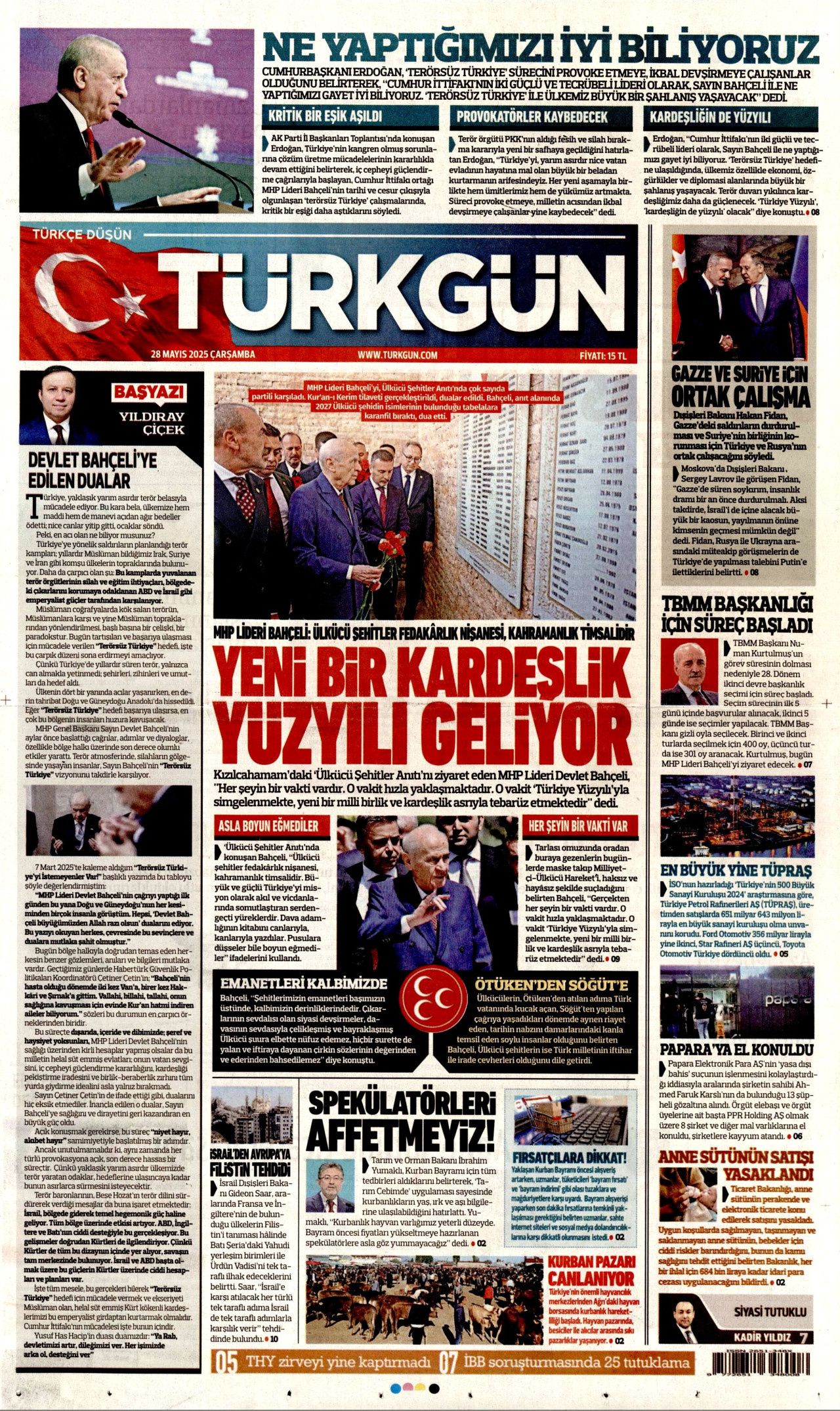 Kırmızı Yalı'dan gözaltına... Papara sahibine çete suçlaması! Bugünün gazete manşetleri... 8