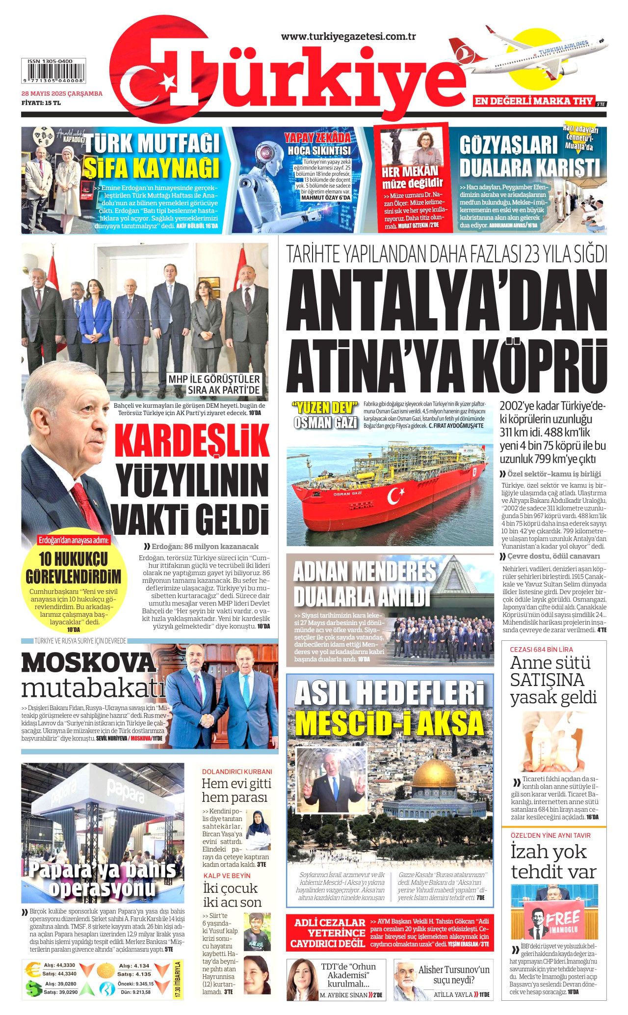 Kırmızı Yalı'dan gözaltına... Papara sahibine çete suçlaması! Bugünün gazete manşetleri... 3