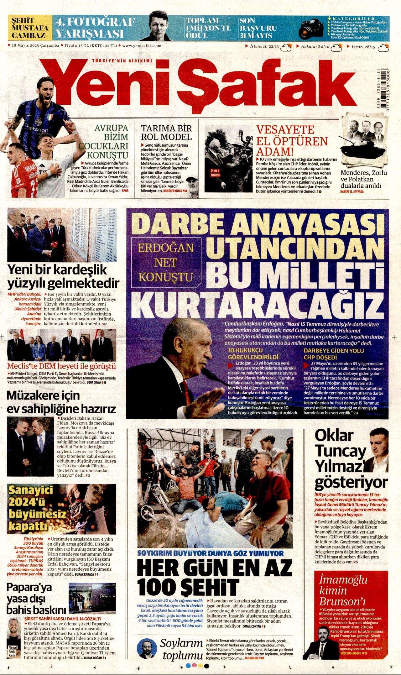 Kırmızı Yalı'dan gözaltına... Papara sahibine çete suçlaması! Bugünün gazete manşetleri... 2