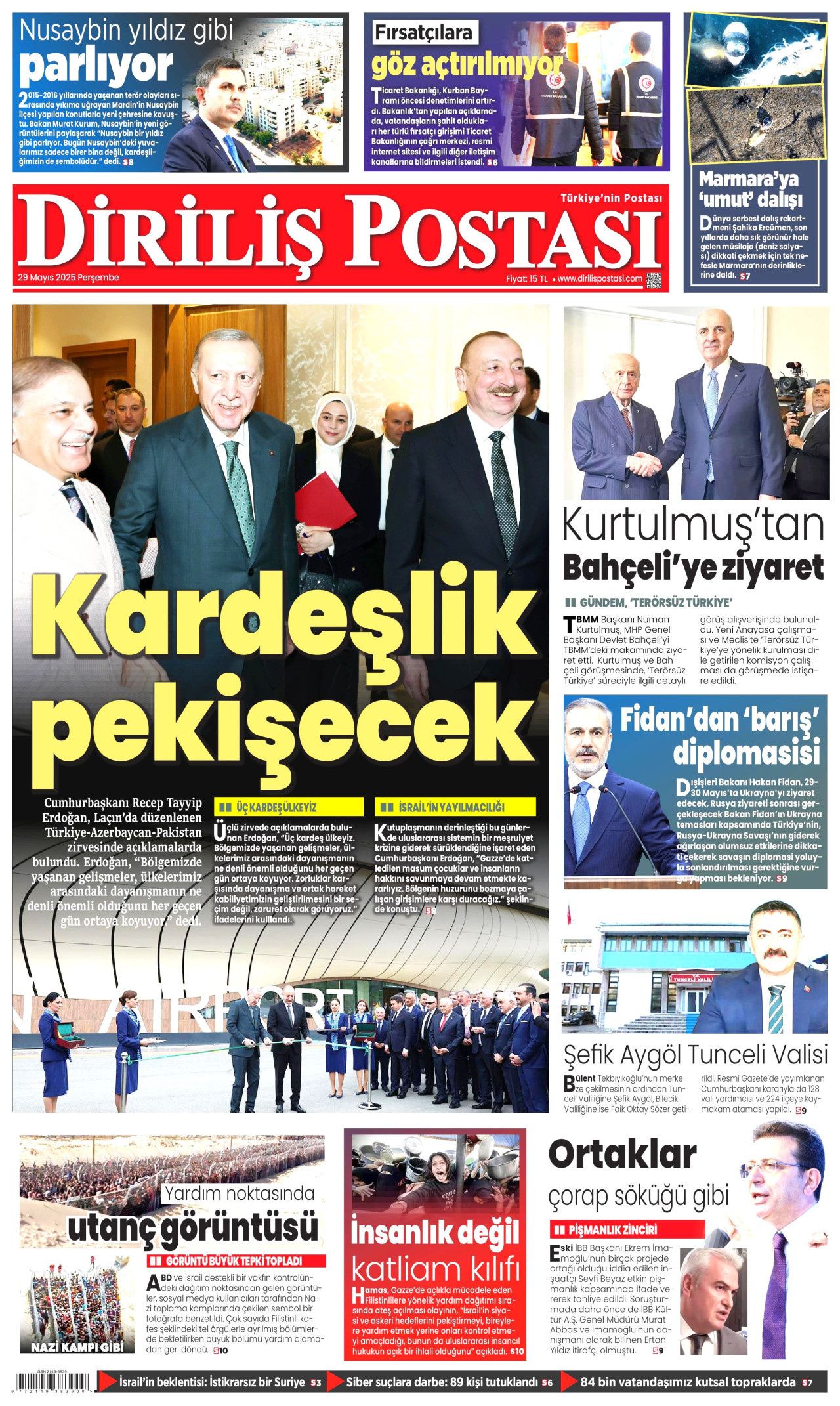 Hadi açıkla bakalım! Vergi müfettişleri lüks yaşam süren kişileri takibe aldı... İşte bugünün gazete manşetleri 23