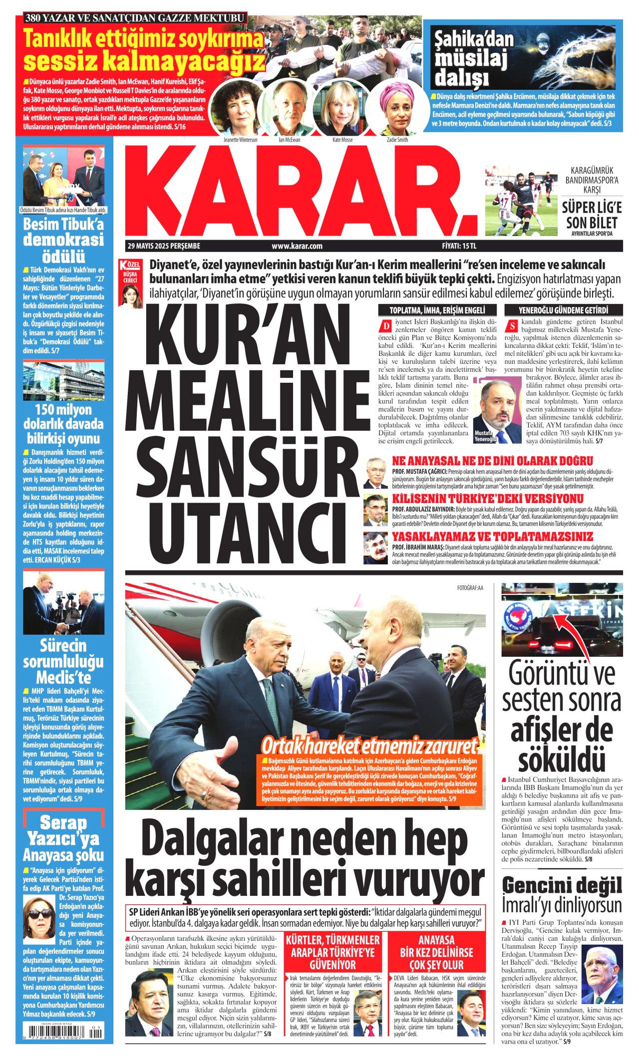 Hadi açıkla bakalım! Vergi müfettişleri lüks yaşam süren kişileri takibe aldı... İşte bugünün gazete manşetleri 12