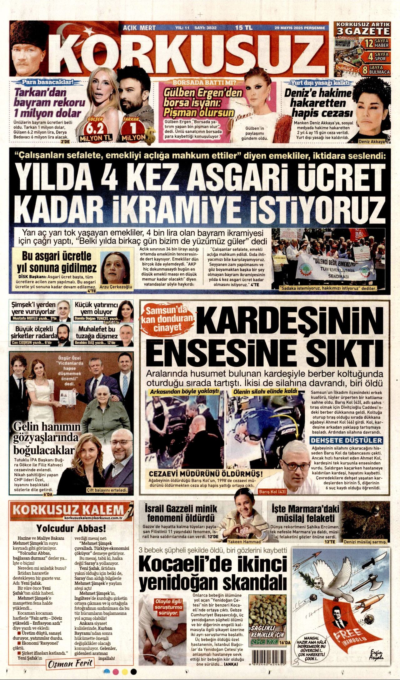 Hadi açıkla bakalım! Vergi müfettişleri lüks yaşam süren kişileri takibe aldı... İşte bugünün gazete manşetleri 21