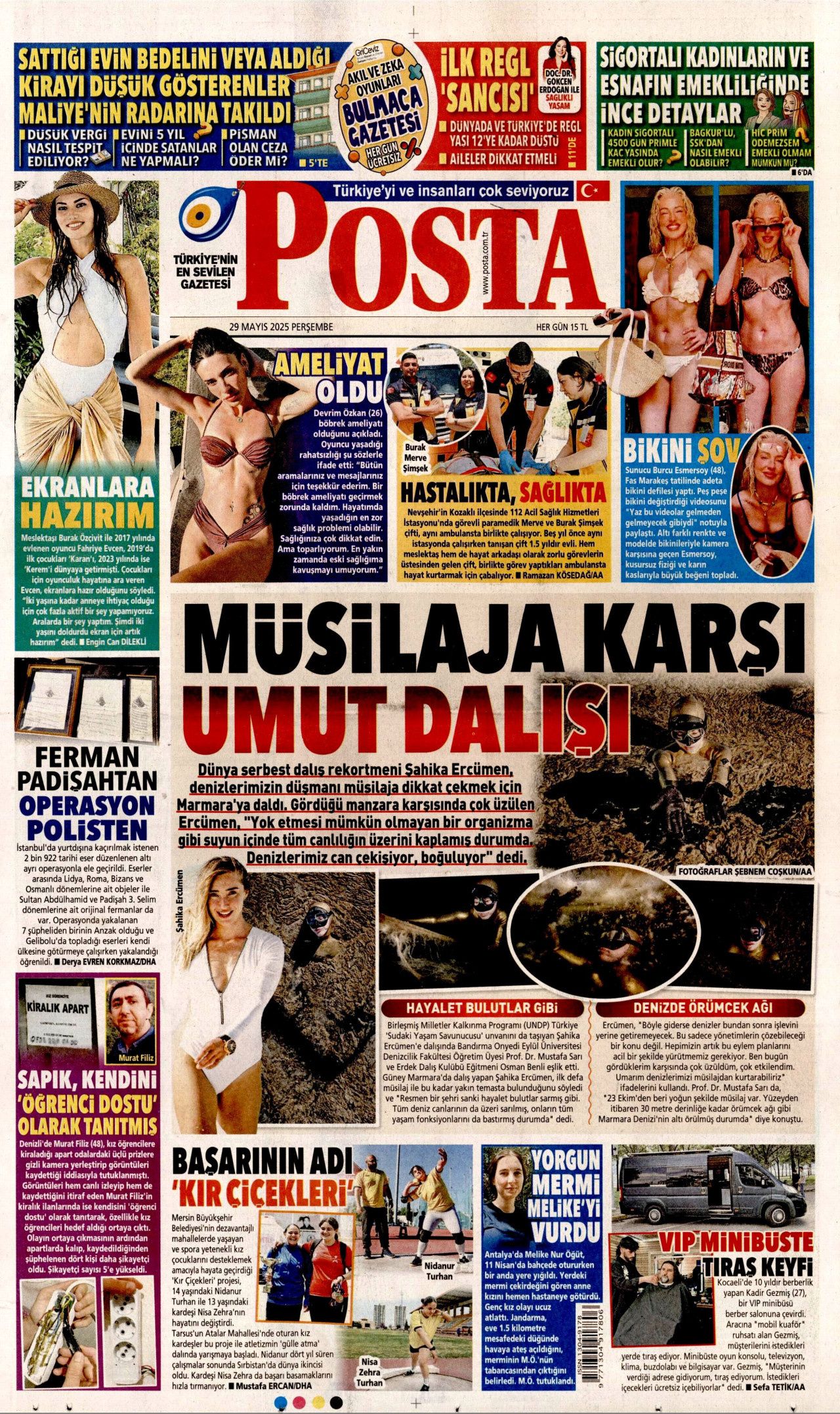 Hadi açıkla bakalım! Vergi müfettişleri lüks yaşam süren kişileri takibe aldı... İşte bugünün gazete manşetleri 18