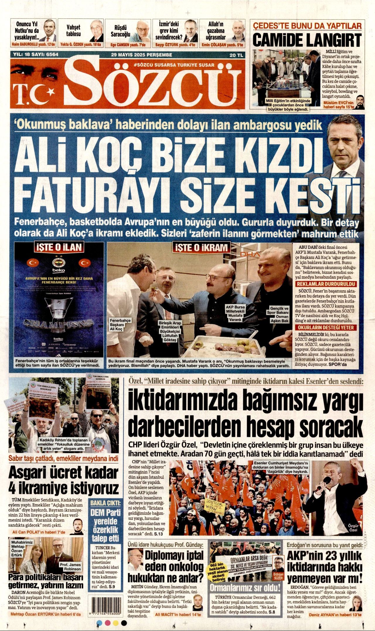 Hadi açıkla bakalım! Vergi müfettişleri lüks yaşam süren kişileri takibe aldı... İşte bugünün gazete manşetleri 6