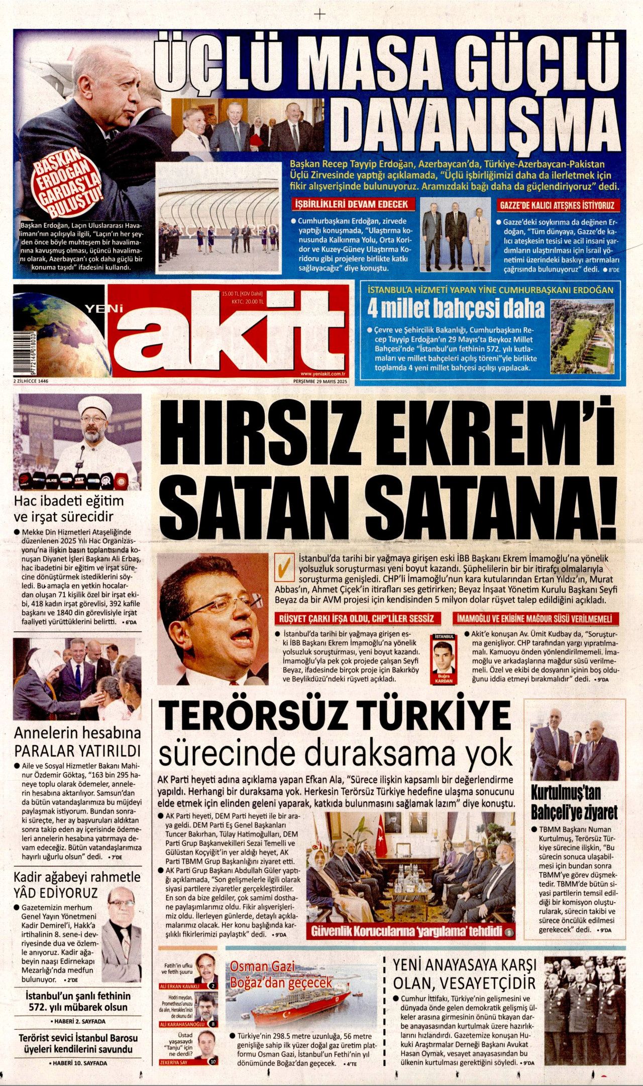 Hadi açıkla bakalım! Vergi müfettişleri lüks yaşam süren kişileri takibe aldı... İşte bugünün gazete manşetleri 9