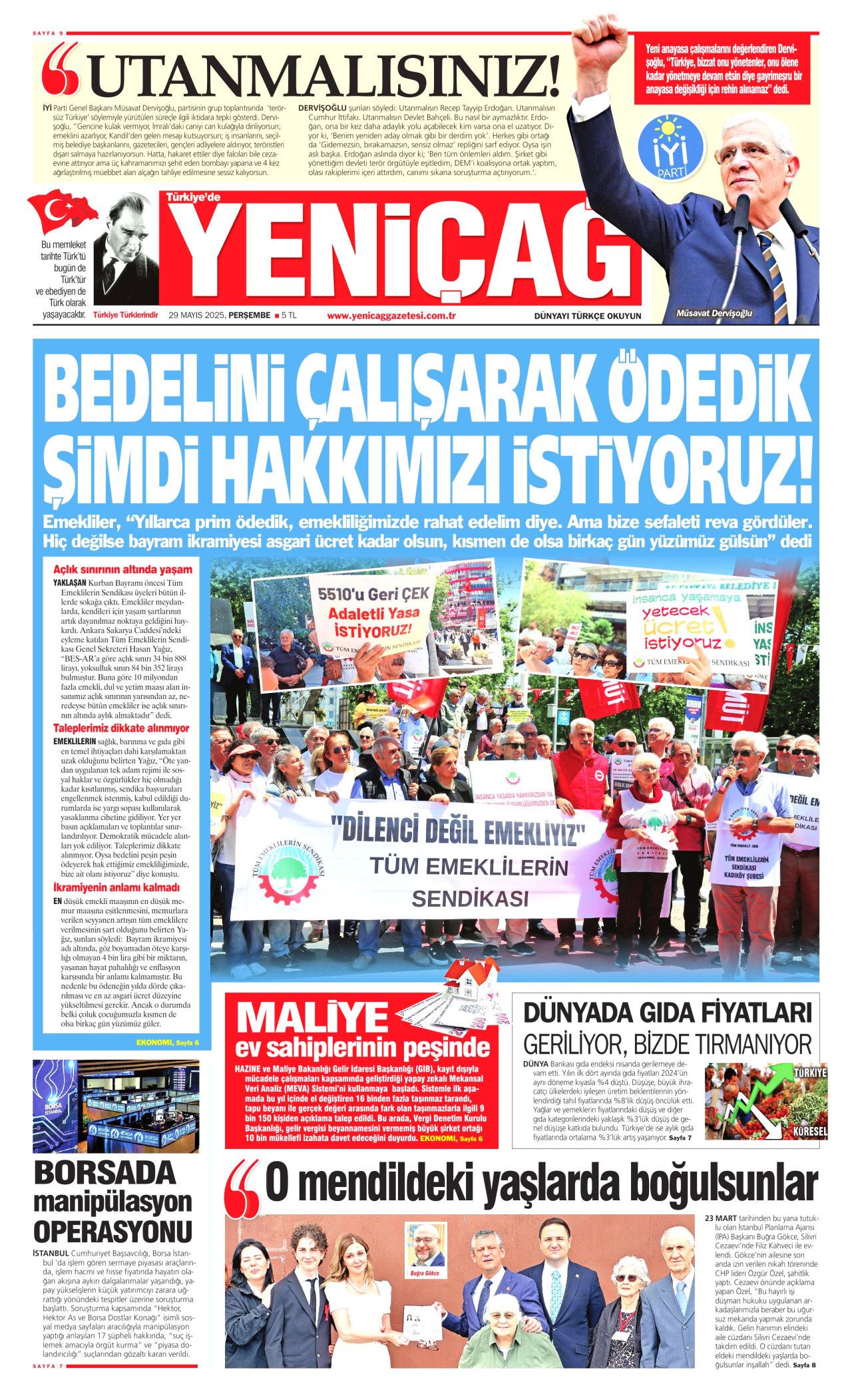 Hadi açıkla bakalım! Vergi müfettişleri lüks yaşam süren kişileri takibe aldı... İşte bugünün gazete manşetleri 7
